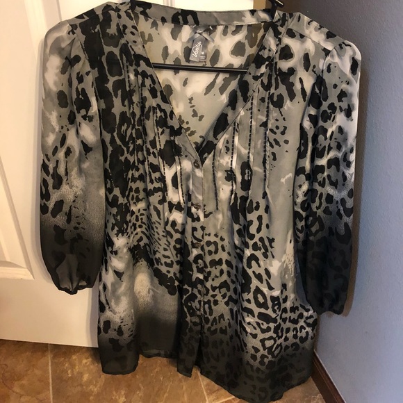 Women’s leopard ombré tunic - Picture 1 of 1